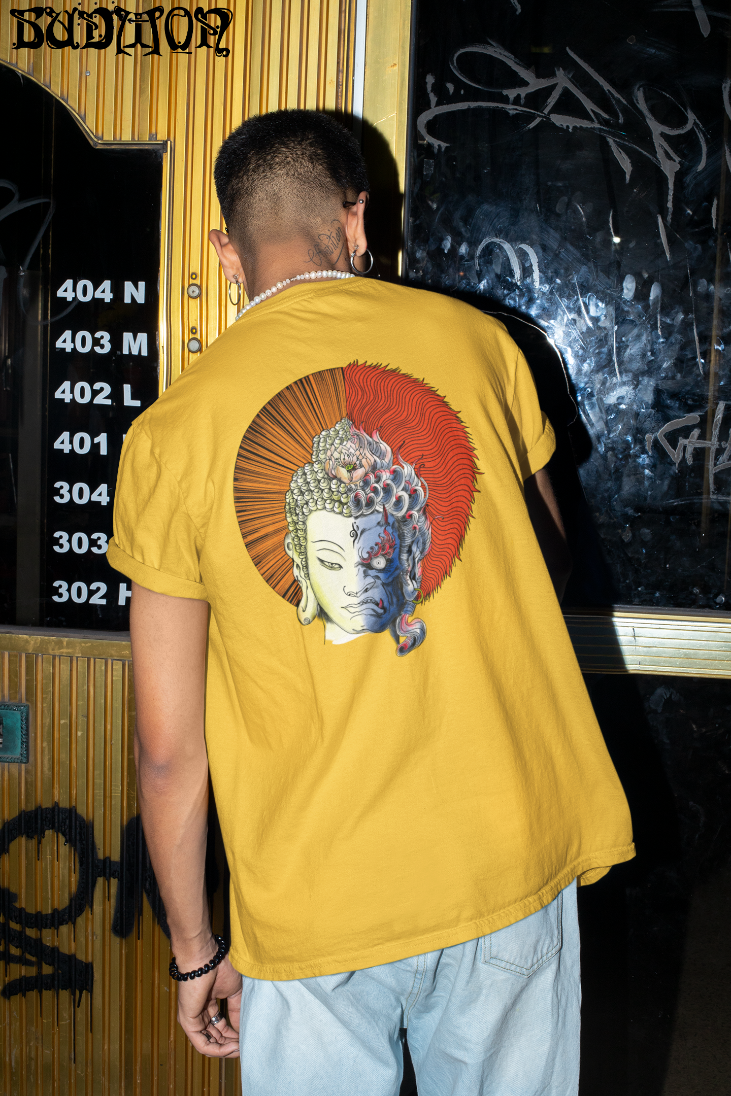 【BUDMON Head t-shirts】Buddha Series (Color)